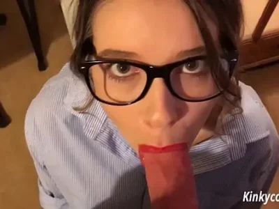 Employee blackmailed into sucking dick sexy videos