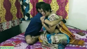 भारतीय नई , सौतेली माँ और किशोरी सौतेला बेटा अद्भुत गर्म अश्लील