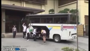 Japanese teacher wants xxx video fuck on the college bus