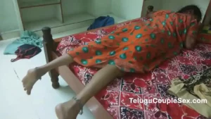 Telugu Couple Having Midnight Hot Indian Sex With Desi Village Bhabhi In Full Sex Hindi